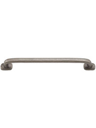 Distressed Pull - 6 5/16 inch Center-to-Center in Antique Pewter.